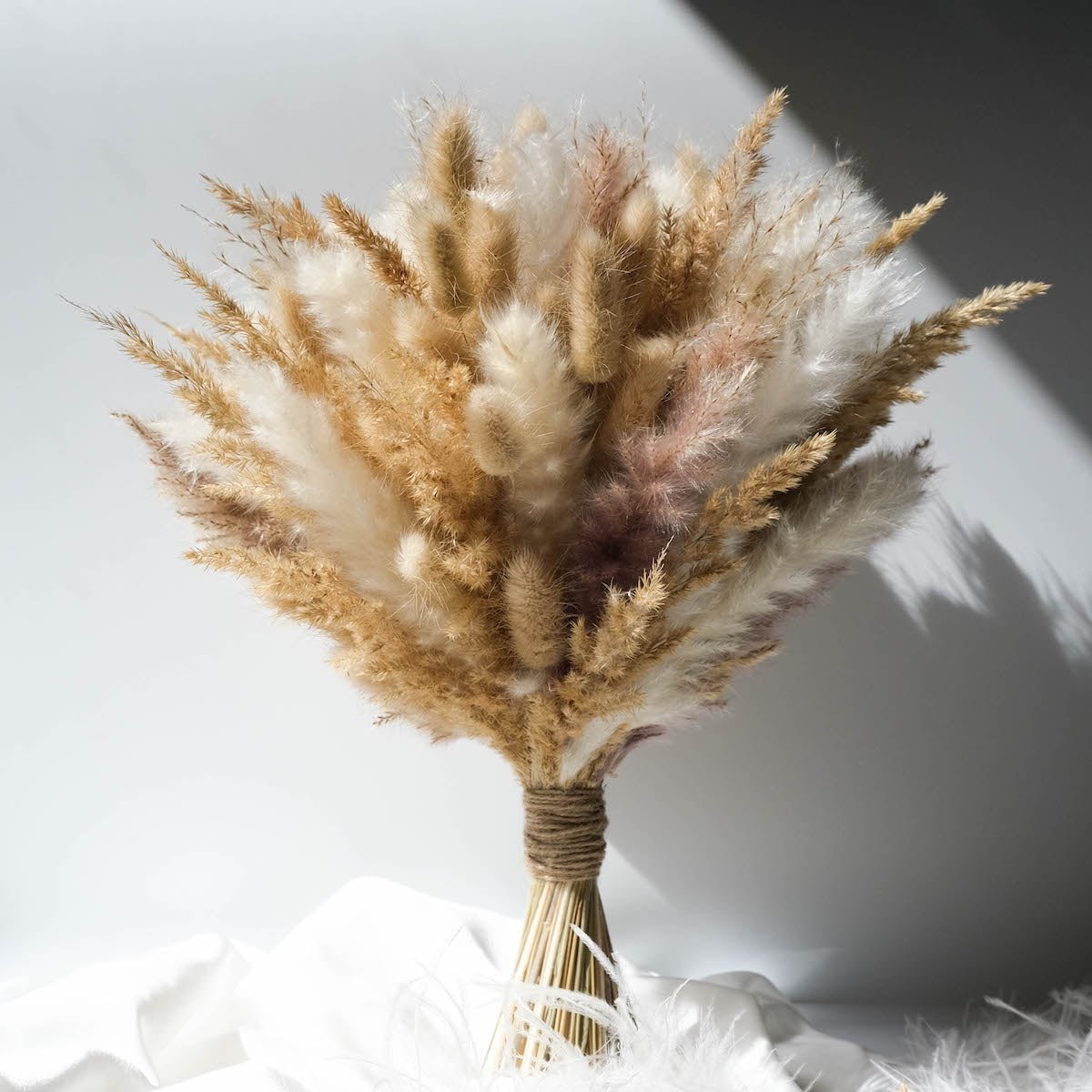 Dried flower bridal bouquet | Pampas grass